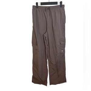 Nwt Gymshark Brown Cargo Woven Pants